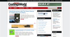 Desktop Screenshot of industrialcoatingsworld.com